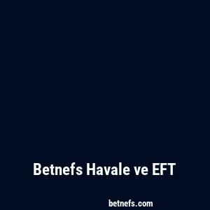Betnefs Havale ve EFT