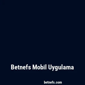 Betnefs Mobil Uygulama